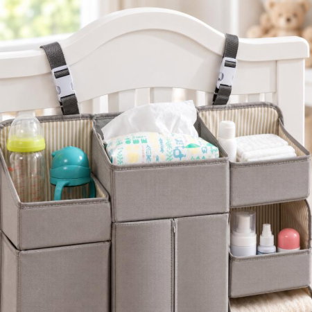 Organizator modular pentru patut, 50x58 cm, Diverse culori [2]