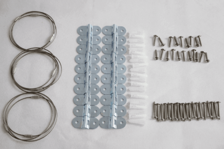 Pachet ancore mobila, metalice, sigurante pentru protejarea copiilor, protectie cutremur, Empria, 10 Seturi [4]