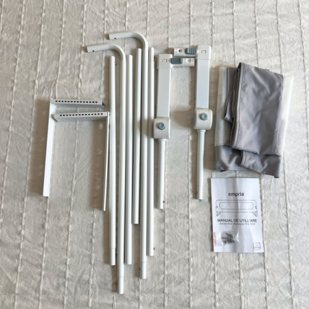 PACHET: 2 Bariere protectie pat copii, Rabatabile, pat de 160x200 cm [29]