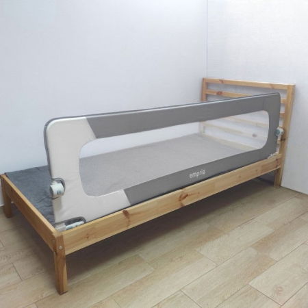 PACHET: 2 Bariere protectie pat copii, Rabatabile, pat de 200x200 cm