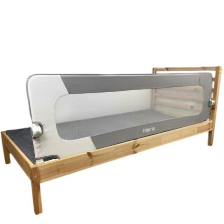 PACHET: 2 Bariere protectie pat copii, Rabatabile, pat de 200x200 cm [32]