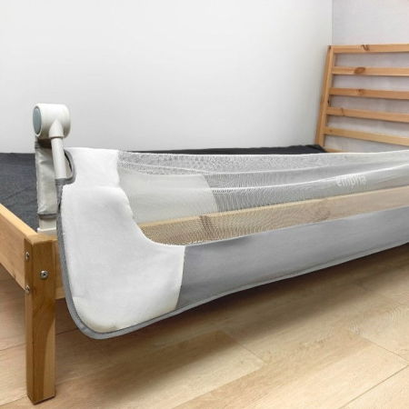 PACHET: 2 Bariere protectie pat copii, Rabatabile, pat de 200x200 cm [13]