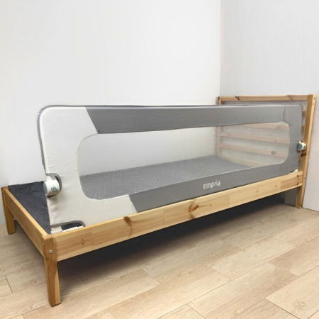 PACHET: 2 Bariere protectie pat copii, Rabatabile, pat de 200x200 cm [12]