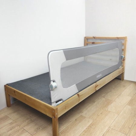 PACHET: 2 Bariere protectie pat copii, Rabatabile, pat de 200x200 cm [15]