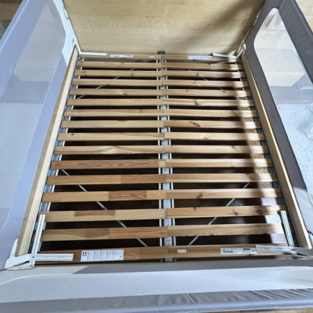 PACHET: 3 Bariere protectie pat copii, Rabatabile, pat de 200x200 cm [17]