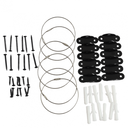 Pachet 6 kituri anti-rasturnare mobilier, protectie copii, protectie cutremur, Empria, Diverse culori [9]