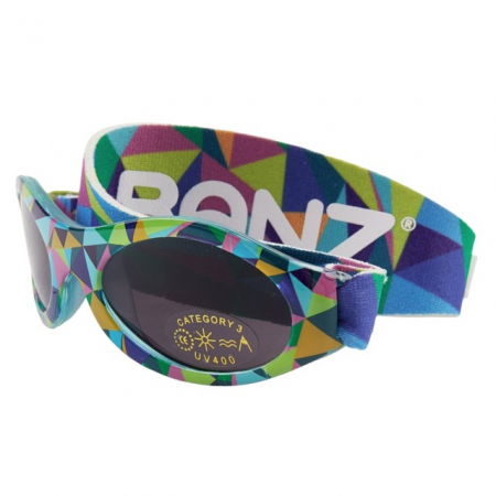 PRODUS RESIGILAT  Pachet Combo, Casti Antifonice Banz bebe + Ochelari de Soare Protectie UV, 3 - 36 luni, Kaleidoscop [7]