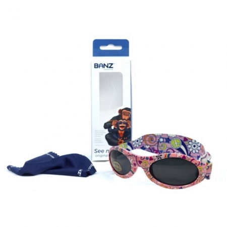 Pachet Combo, Casti Antifonice Banz copii + Ochelari de Soare Protectie UV, 3 - 36 luni, Peace [11]