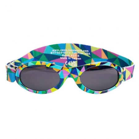 Pachet Combo, Casti Antifonice Banz bebelusi + Ochelari de Soare Protectie UV, 3 - 36 luni, Kaleidoscop [8]