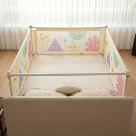 Bariere protectie pentru pat - Set Bariere pat copii economice reglabile 180X200 Empria