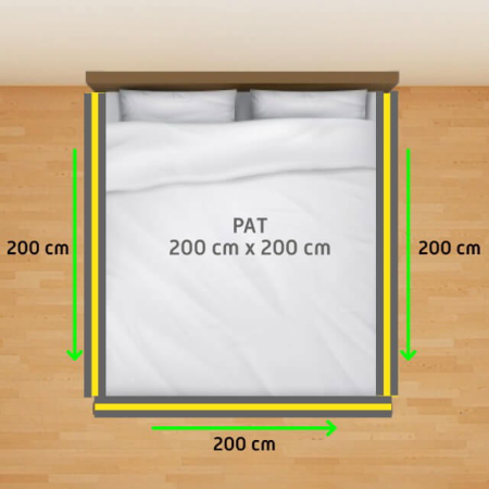 Bariere pat copii 200x200 Empria Basic set 3 bariere resigilat [5]