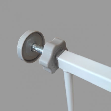 Pachet poarta de siguranta pentru copii si 2 extensii, dimensiuni ajustabile 71-104 cm, Empria, Alb [11]