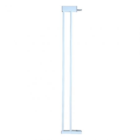 Pachet poarta siguranta copii si o extensie de 9 cm, dimensiune reglabila intre 71 si 86 cm, Empria, Alb [5]