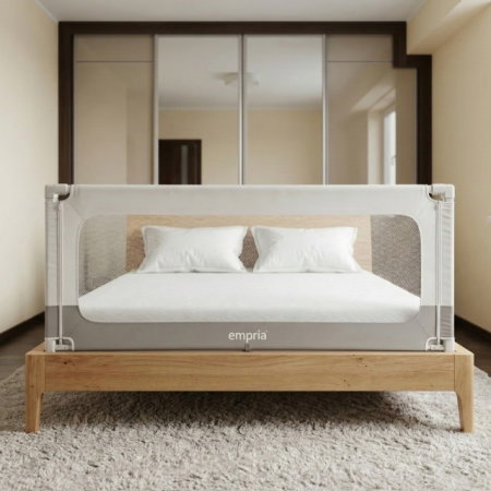 PACHET POPULAR: 3 Bariere protectie pat copii, SELECT Empria, pat de 200x200 cm [5]