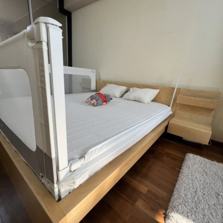 PACHET POPULAR: 3 Bariere protectie pat copii, SELECT Empria, pat de 200x200 cm [21]