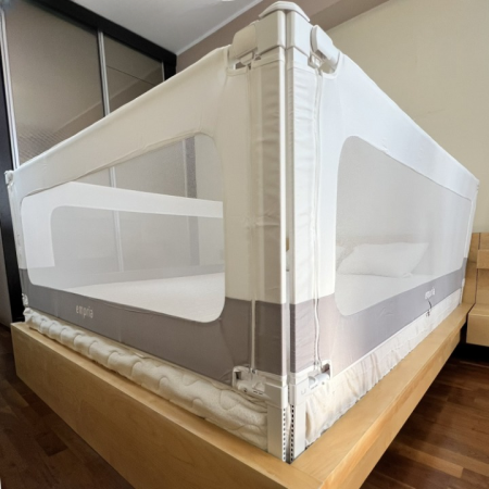 PACHET POPULAR: 3 Bariere protectie pat copii, SELECT Empria, pat de 200x200 cm [3]