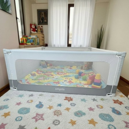 PACHET POPULAR: 4 Bariere model SELECT, Protectie Pat 180x200 cm, Transformabile in Tarc de joaca [4]