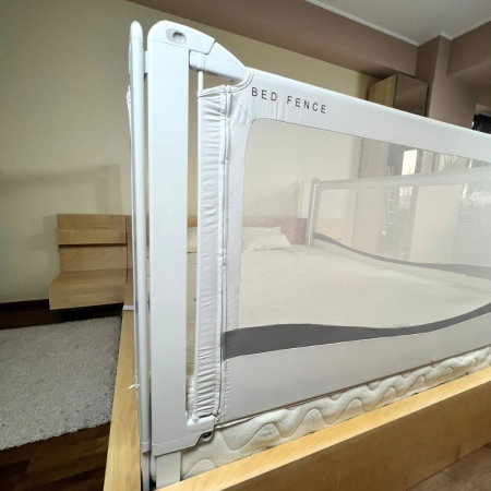 PACHET PREMIUM: 2 Protectii laterale pat, PREMIUM XXL, pat 160x200 cm + Set Conectori [13]