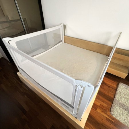 PACHET PREMIUM: 3 Protectii laterale pat, PREMIUM XXL, 160x200 cm + 2 Seturi Conectori [2]