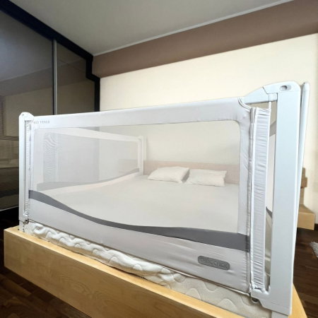 PACHET PREMIUM: 3 Protectii laterale pat, PREMIUM XXL, 180x200 cm + 2 Seturi Conectori [24]