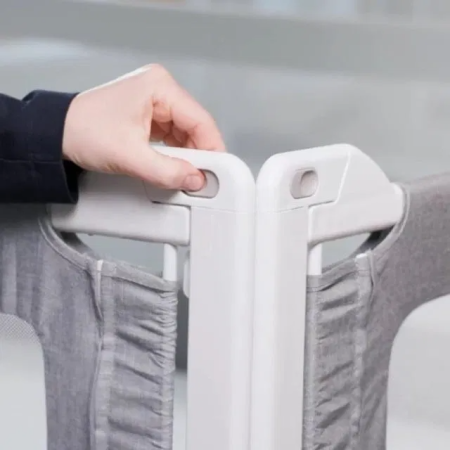 PACHET PREMIUM: 3 Protectii laterale pat, PREMIUM XXL, 200x200 cm + 2 Seturi Conectori [45]