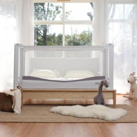 PACHET PREMIUM: 2 Protectii laterale pat, XXL dimensiuni 160x200 cm + Set Conectori [11]