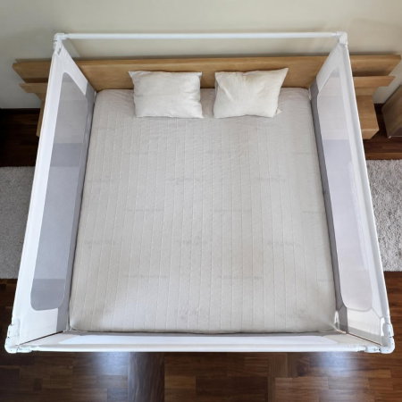 PACHET SELECT: 3 Bariere protectie pat copii, SELECT, 180x200 cm + bara stabilizatoare [14]