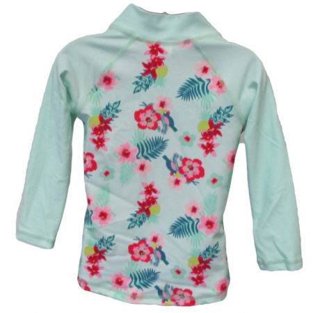 PACHET: SLIP + BLUZA, BANZ - Floral Mint, Marimea 4 [10]