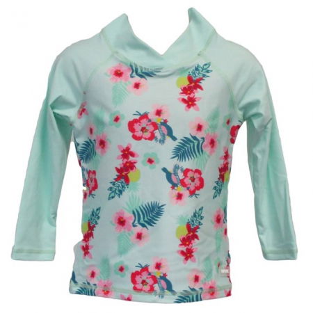 PACHET: SLIP + BLUZA, BANZ - Floral Mint, Marimea 4 [9]