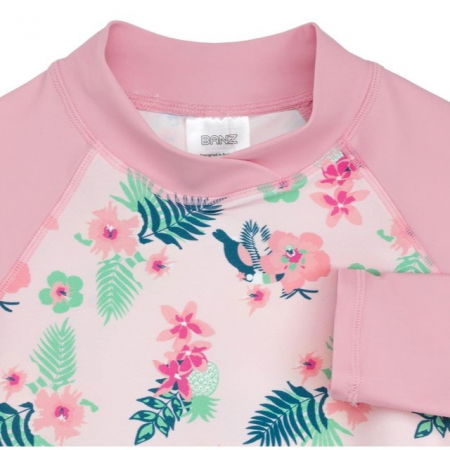 PACHET: SLIP + BLUZA, Floral Pink, Marimea 4 [13]