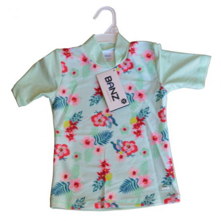 PACHET: SLIP + TRICOU, Floral Mint, Marimea 6 [8]