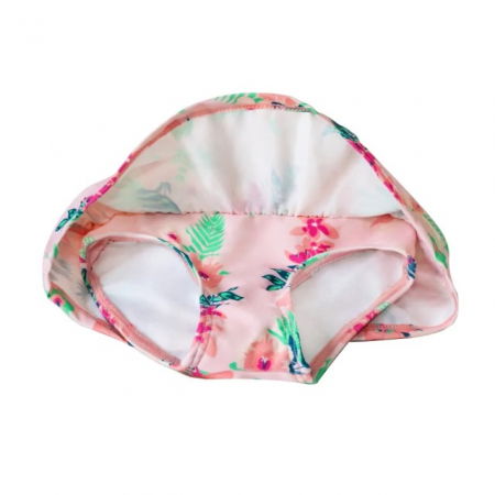 PACHET: SLIP + TRICOU, Floral Pink, Marimea 0 [9]