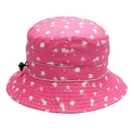 Palarie Copii Bucket, Protectie Solara UPF50+, Magenta Palm Tree, Diverse marimi [2]