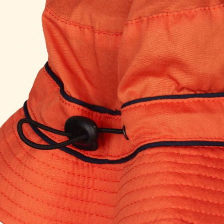 Palarie Bebelusi Bucket, Protectie Solara UPF50+, Orange, Diverse marimi [8]