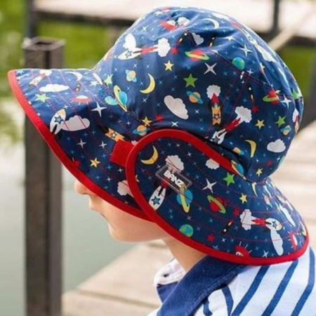 Palarie bebelusi reversibila pentru protectie solara UPF50+, Space, Diverse marimi [7]