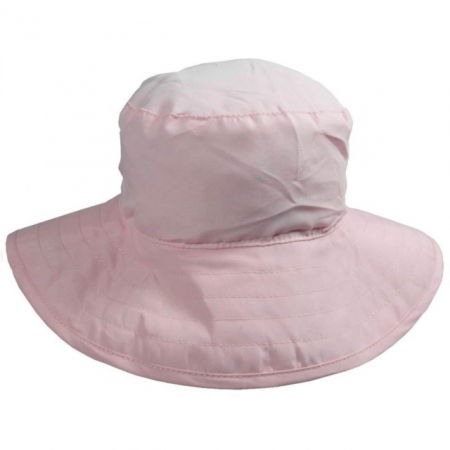 Palarie Bebelusi Reversibila, Protectie Solara UPF50+, Pink Floral, Diverse marimi [7]