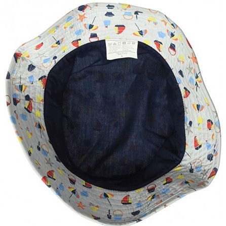 Palarii protectie UV - Palarie Copii Bucket, Protectie Soare UPF50+, Seaside, 4 - 6 ani