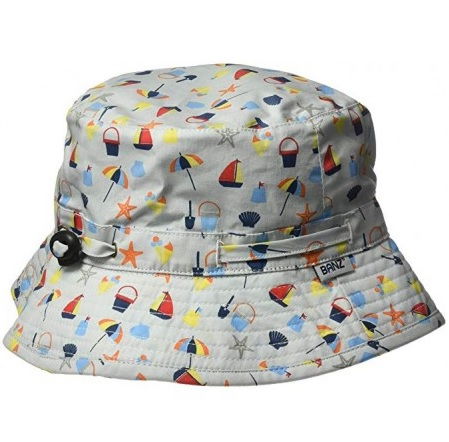 Palarii protectie UV - Palarie Copii Bucket, Protectie Soare UPF50+, Seaside, 4 - 6 ani
