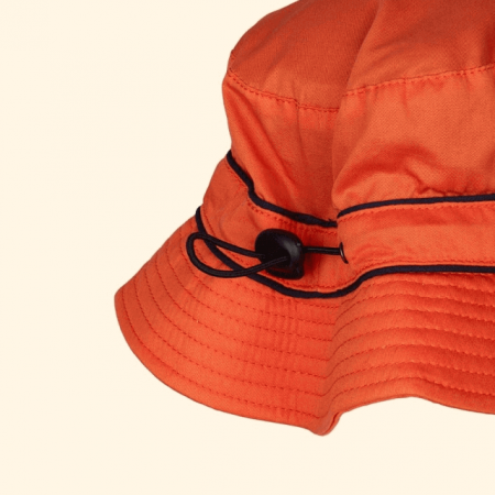 Palarie Bebelusi Bucket, Protectie Solara UPF50+, Orange, Diverse marimi [4]