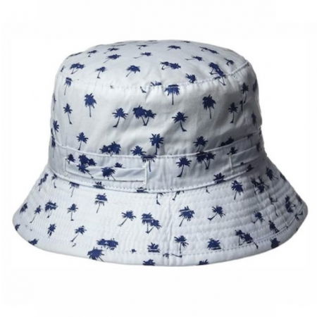 Palarie Copii Bucket, Protectie Soare UPF50+, Light Palm Tree, Diverse marimi [2]
