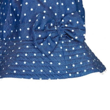 Palarie Copii Bucket, Protectie Solara UPF50+, Blue Dots, Diverse marimi [3]
