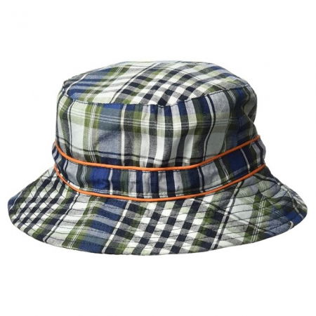 Palarie Copii Bucket, Protectie Solara UPF50+, Navy Check, Diverse marimi [2]