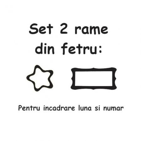 Accesorii bebelusi / nou-nascuti - Paturica Milestone plusata pentru fotografii memorabile Luna Galbena Drool