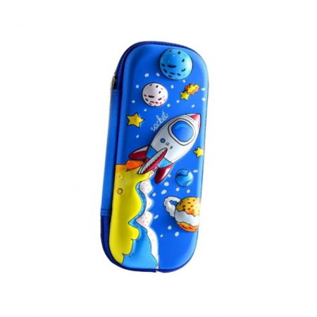 Penar 3D, compartimentat, imagini in relief, inchidere cu fermoar, pentru scoala si gradinita, Empria, Nava spatiala [6]