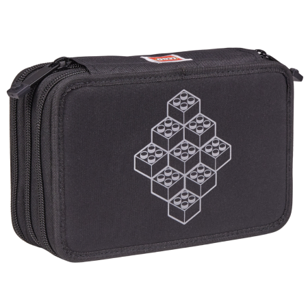 Rechizite scolare - Penar neechipat LEGO Bricks  cu 3 compartimente (20237-2511)