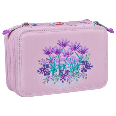 Rechizite scolare - Penar neechipat LEGO Flowers  cu 3 compartimente (20237-2506)
