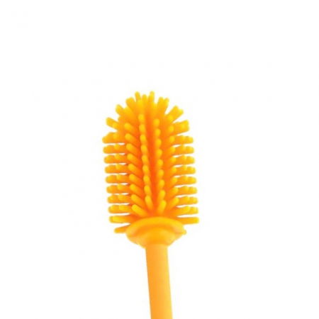 Perie din silicon pentru biberoane, sticle, pahare, fara BPA, sterilizabila, Empria, Diverse culori [4]