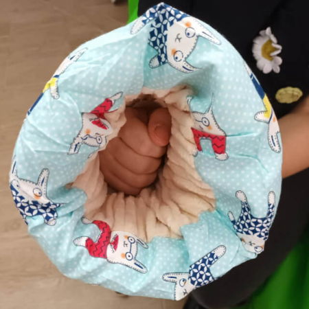 Perna de alaptare bebelusi pentru brat,perna relaxare, Empria, 24x20x10 cm, Pets [3]