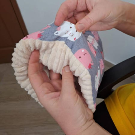 Perna de alaptare bebelusi pentru brat,perna relaxare, Empria, 24x20x10 cm, Diverse modele [7]