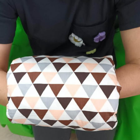 Perna de relaxare pentru brat, perna alaptare bebelusi, Empria, 24x20x10 cm, Shapes [6]